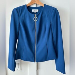 Calvin Klein Blue Jacket Size 4